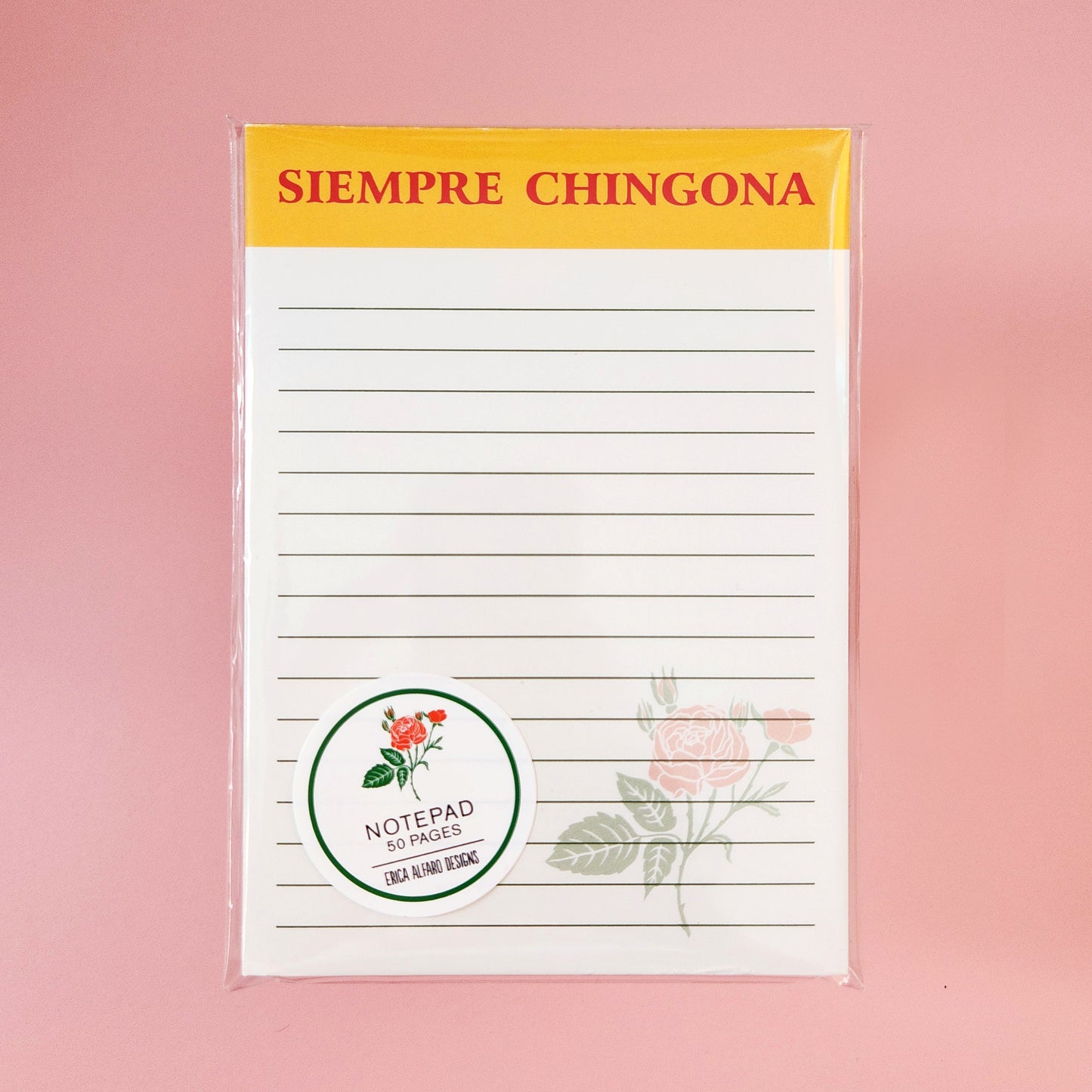 Siempre Chingona 5X7 Notepad