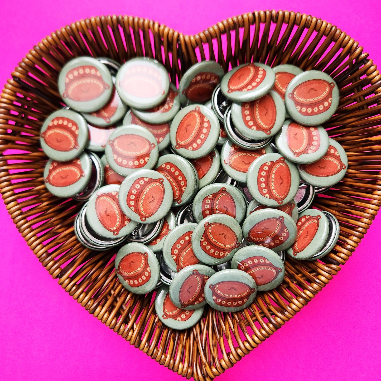 Señora Life Pin-Back Button