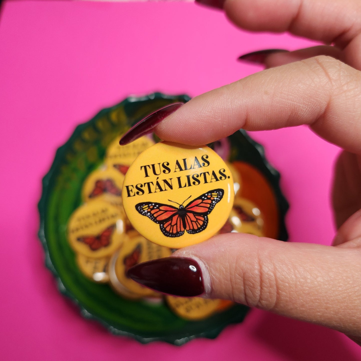 Tus Alas Estan Listas Pin-Back Button