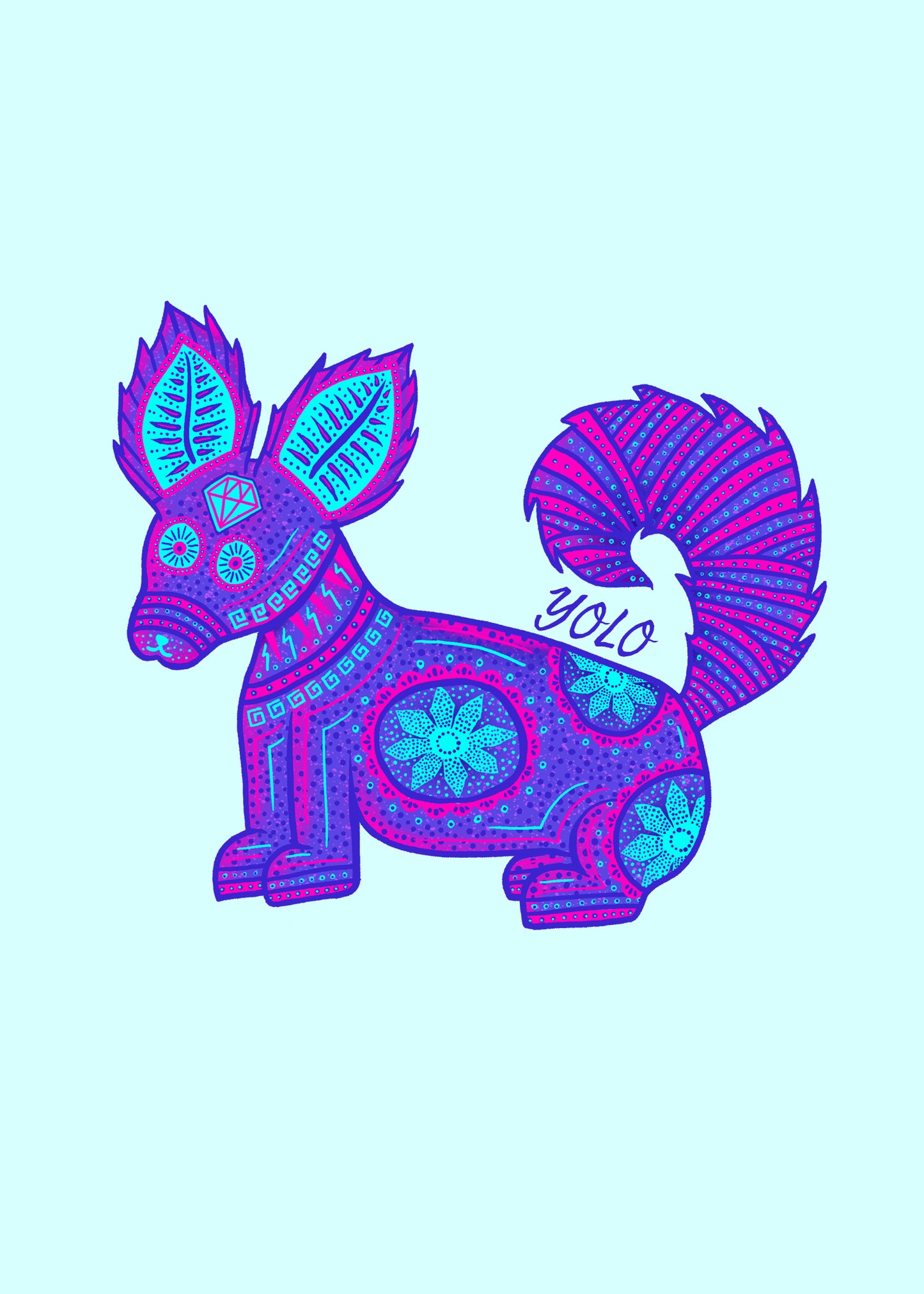 Yolo Art Print 5x7