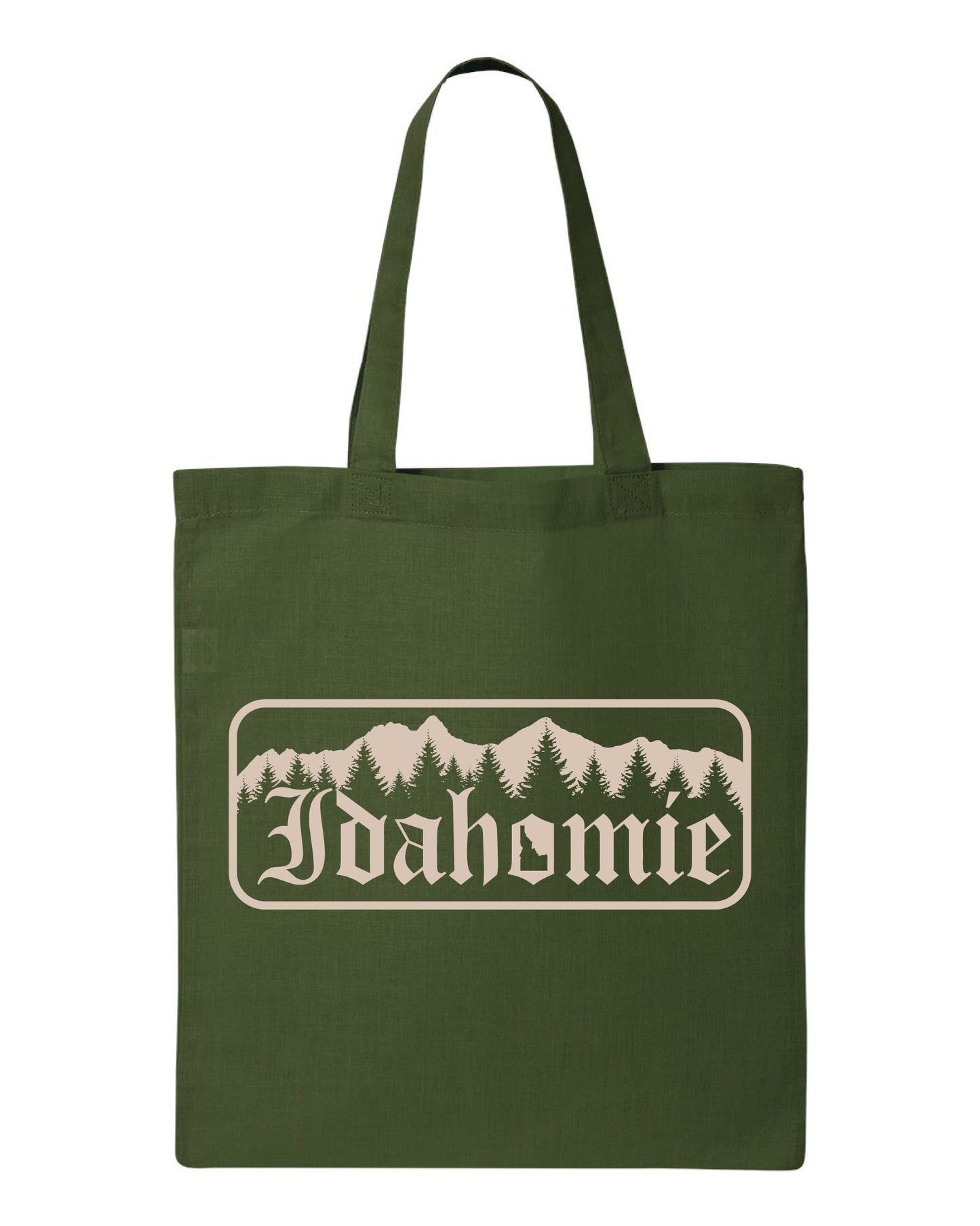 Idahomie Green Tote Bag