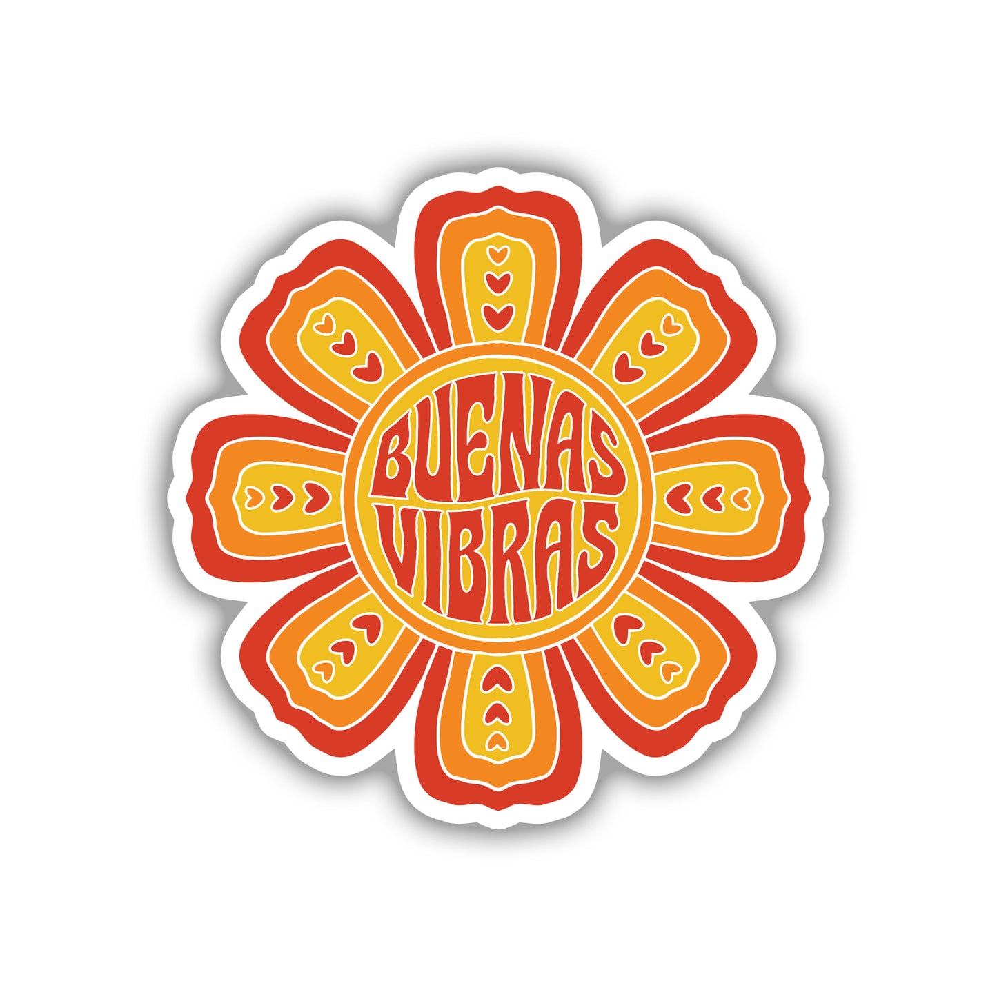 Buenas Vibras Vinyl Sticker