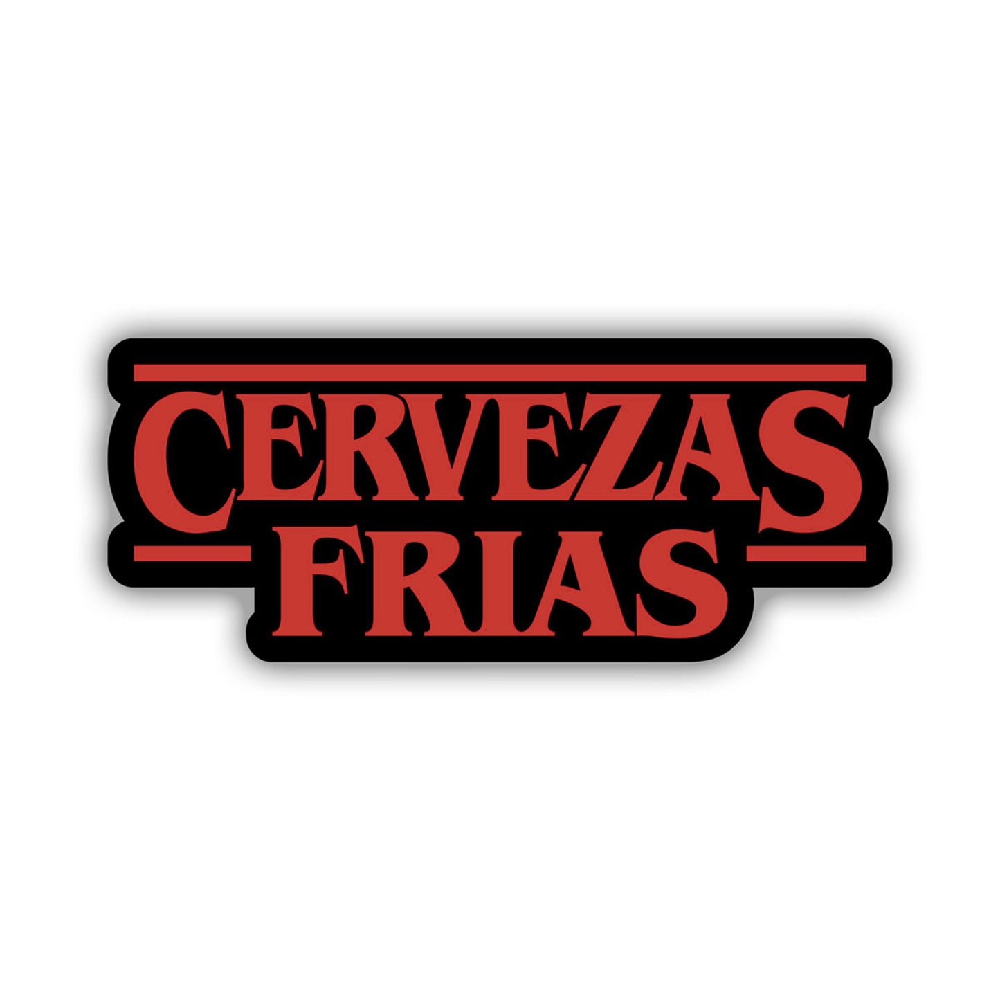 Cervezas Frias Vinyl Sticker
