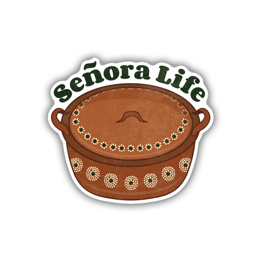 Señora Life Vinyl Sticker