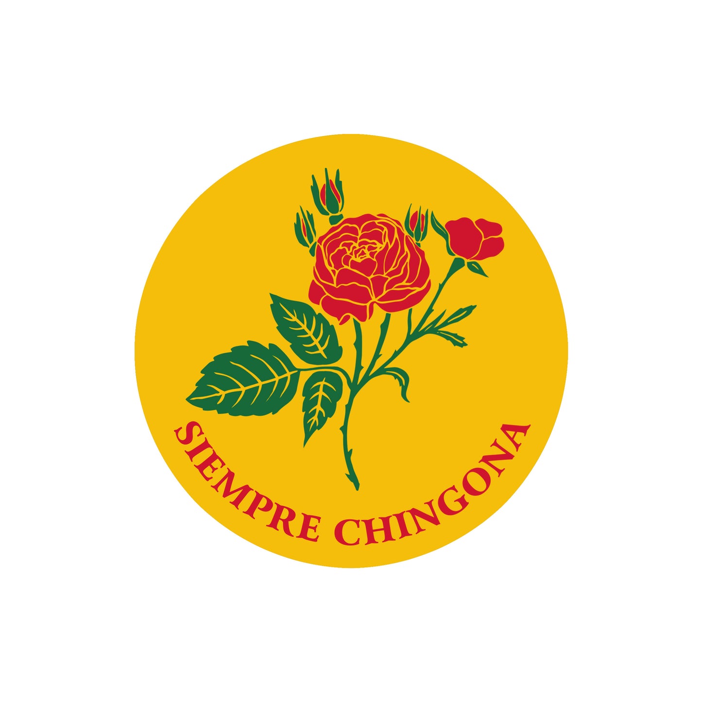 Siempre Chingona Vinyl Sticker