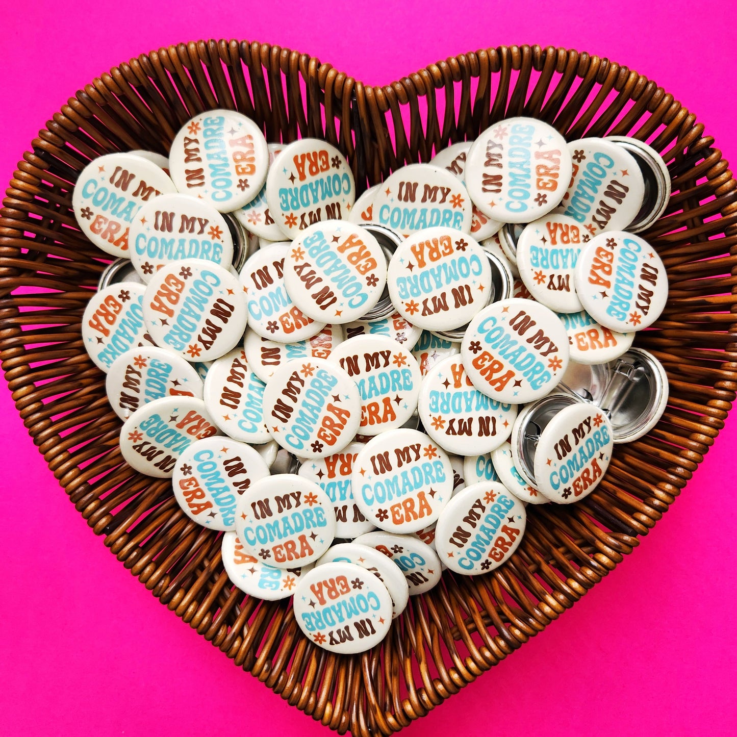 Comadre Era Pin-Back Button