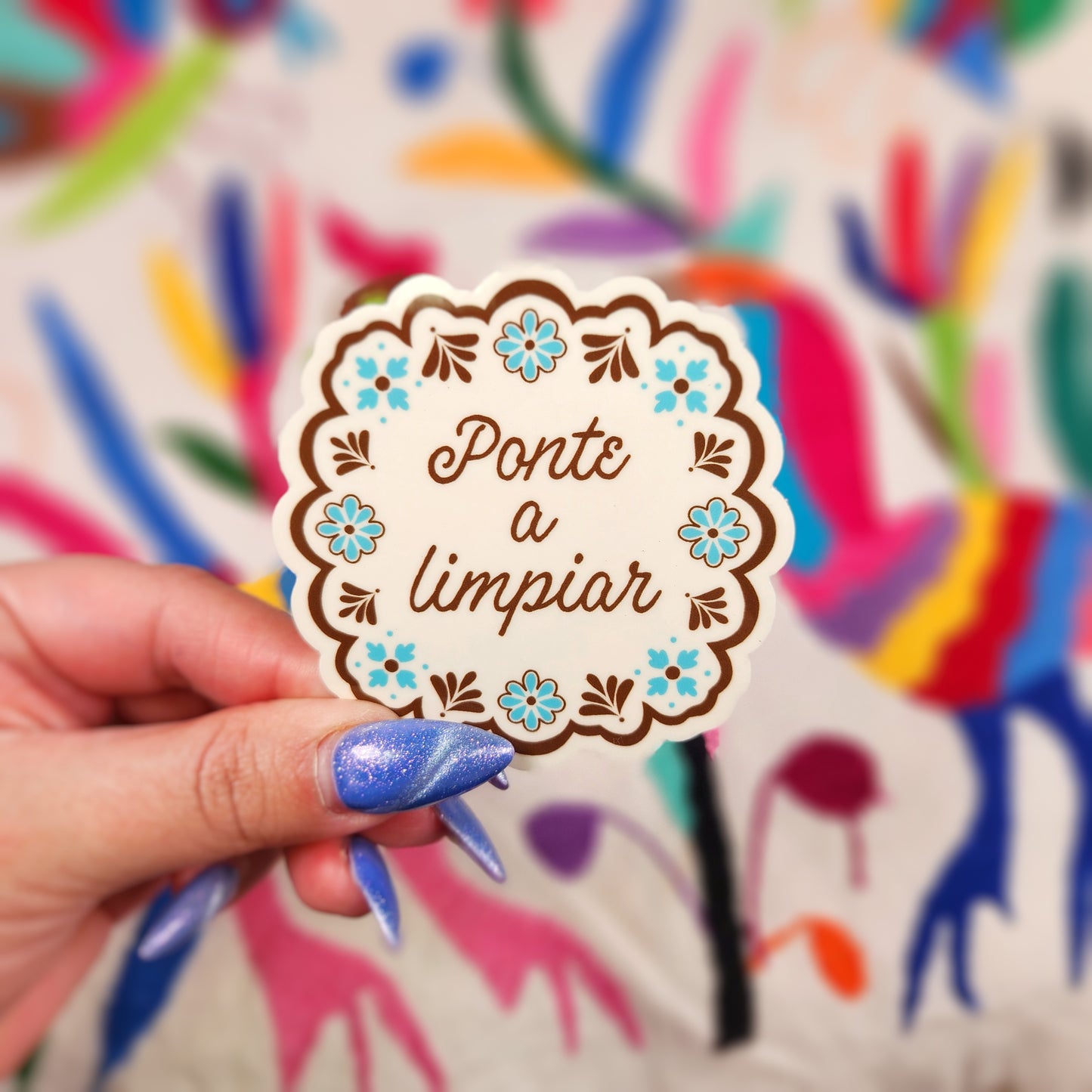 Ponte a Limpiar Vinyl Sticker