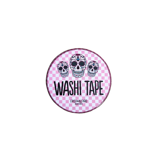 Pink Sugar Skull Mexican Washi Tape