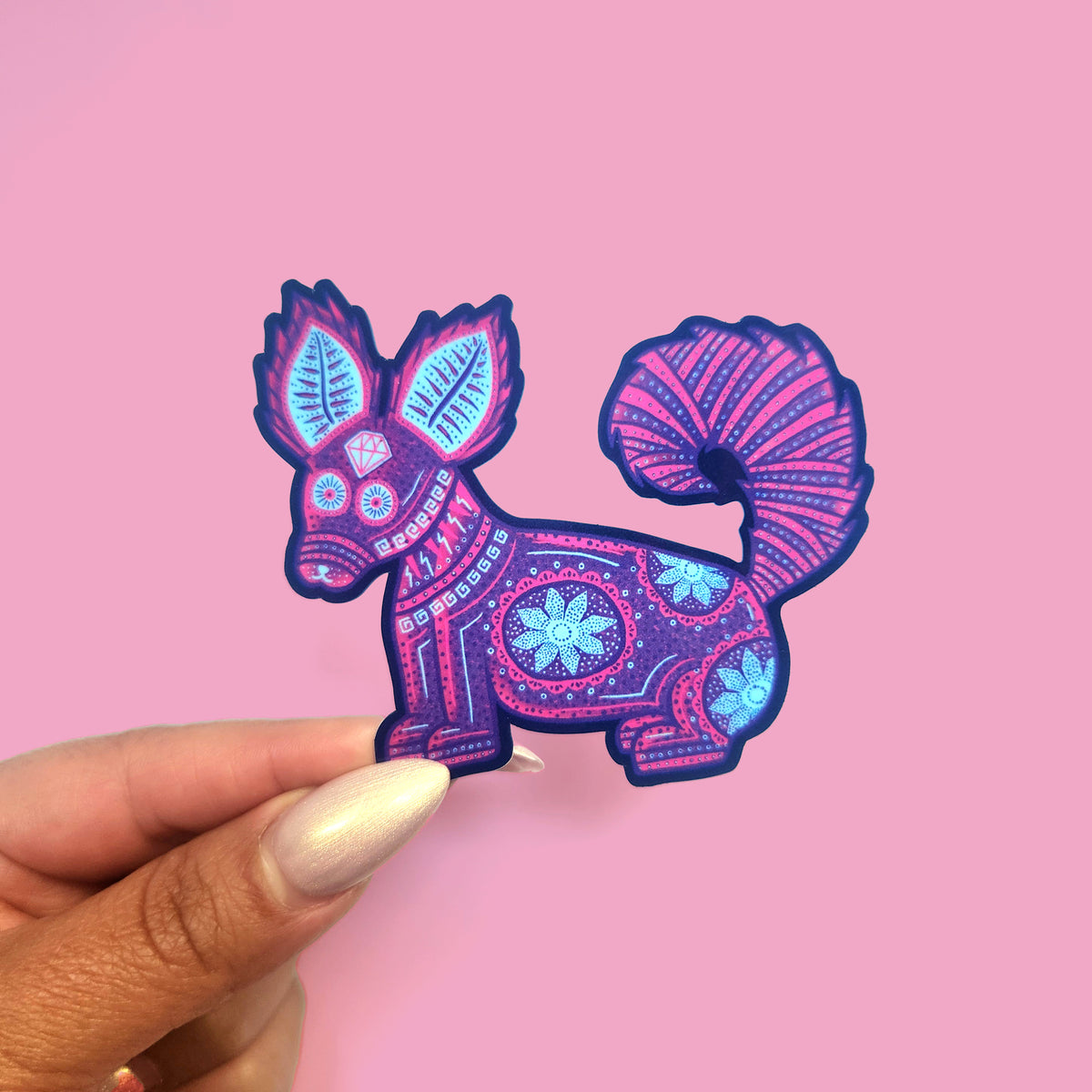Diamond Alebrije Vinyl Sticker