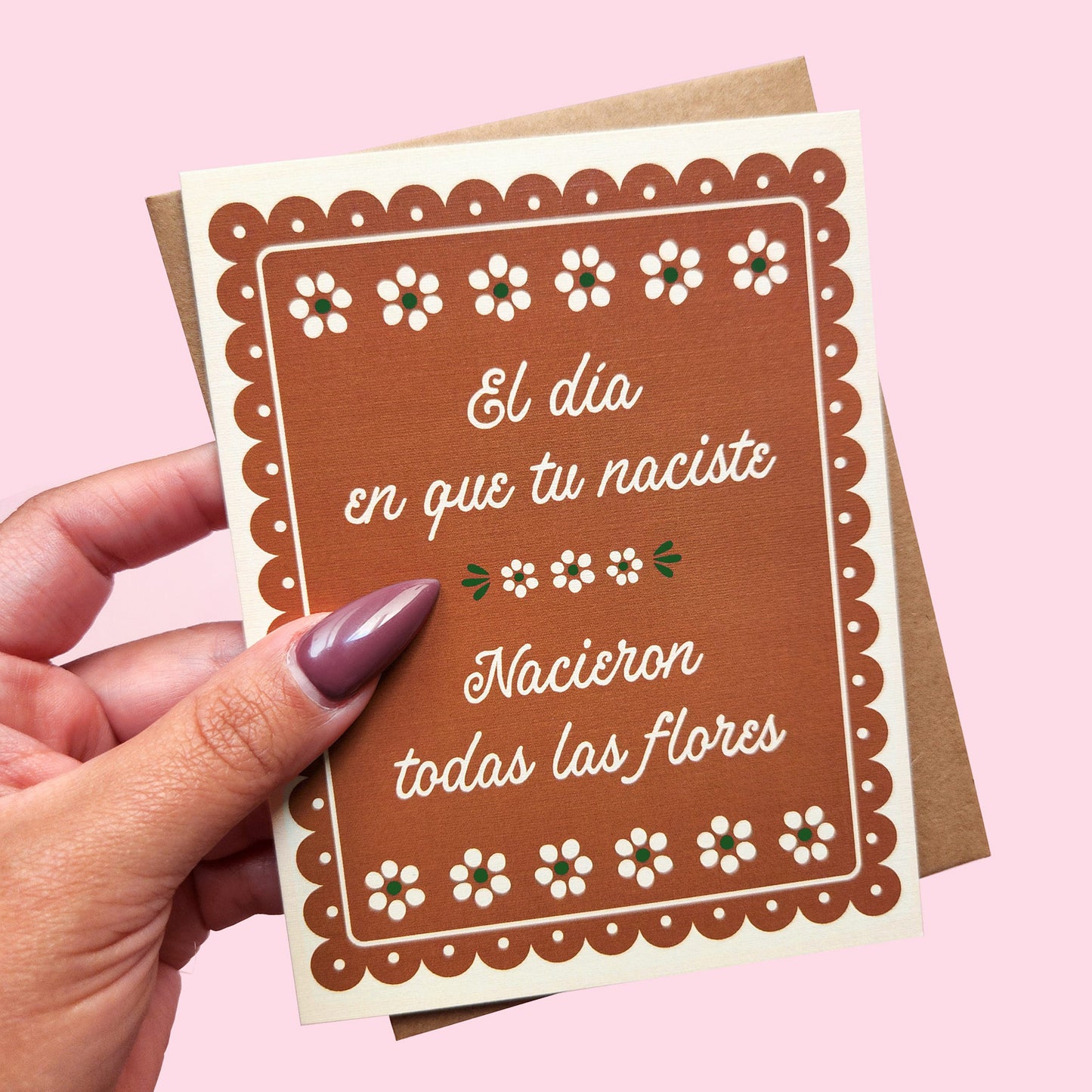 El Dia en que tu Naciste Greeting Card