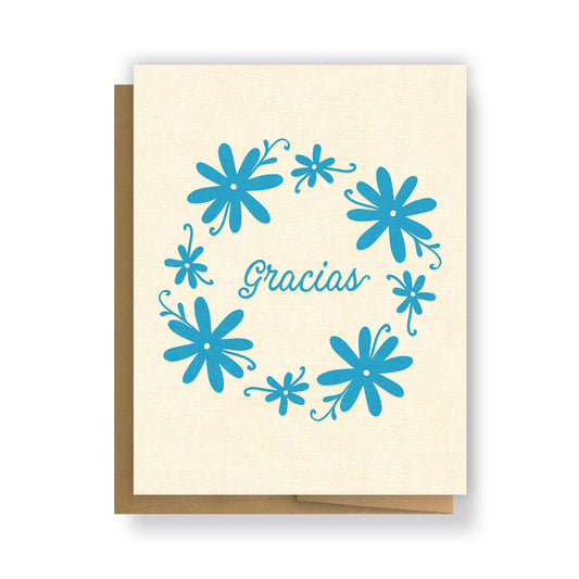 Gracias Greeting Card