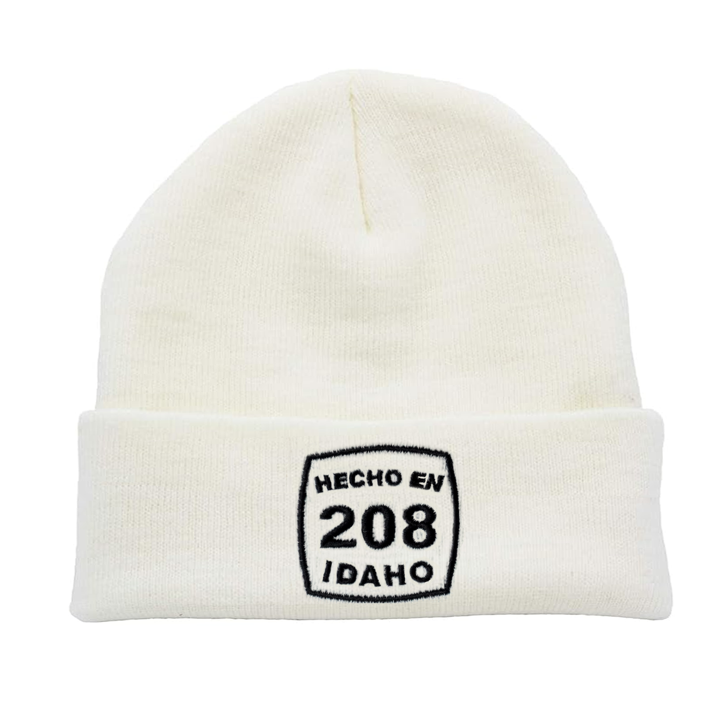 Hecho en 208 Beanie in Winter White