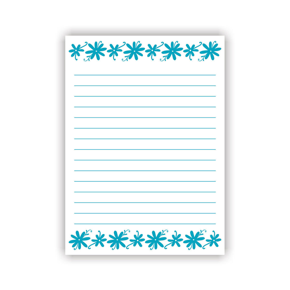 Las Flores 5X7 Notepad