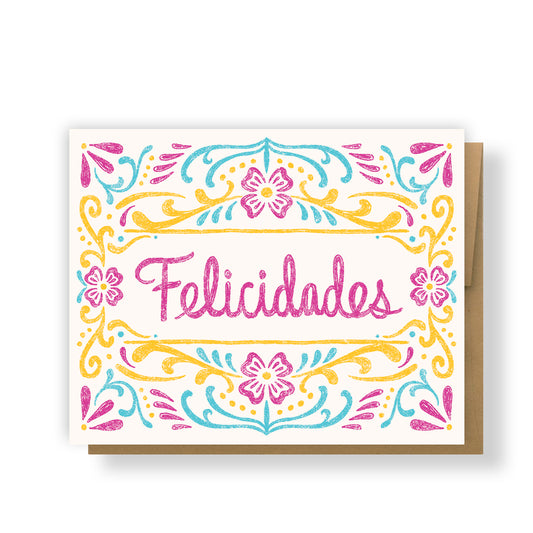 Felicidades Greeting Card