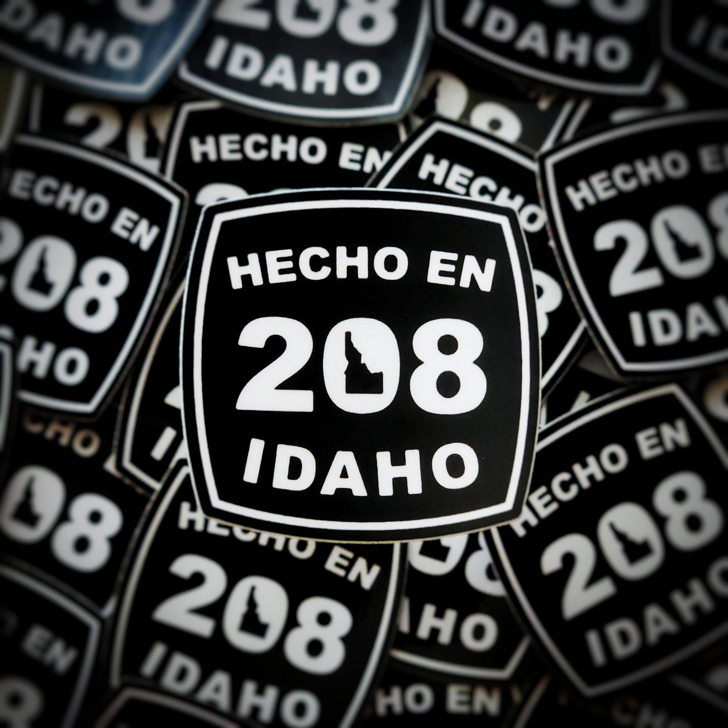 Hecho En Idaho Vinyl Sticker