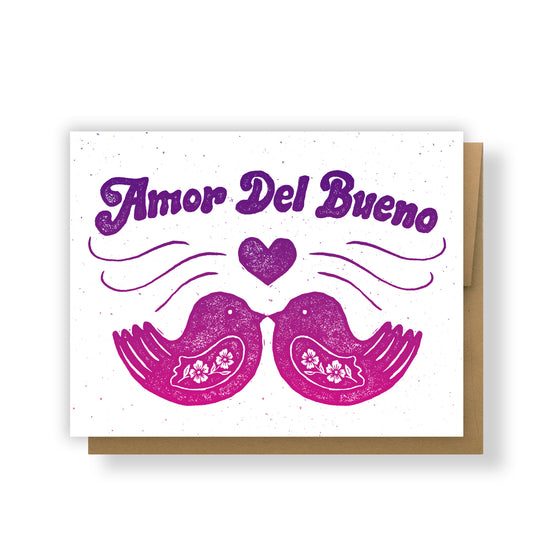 Amor Del Bueno Greeting Card