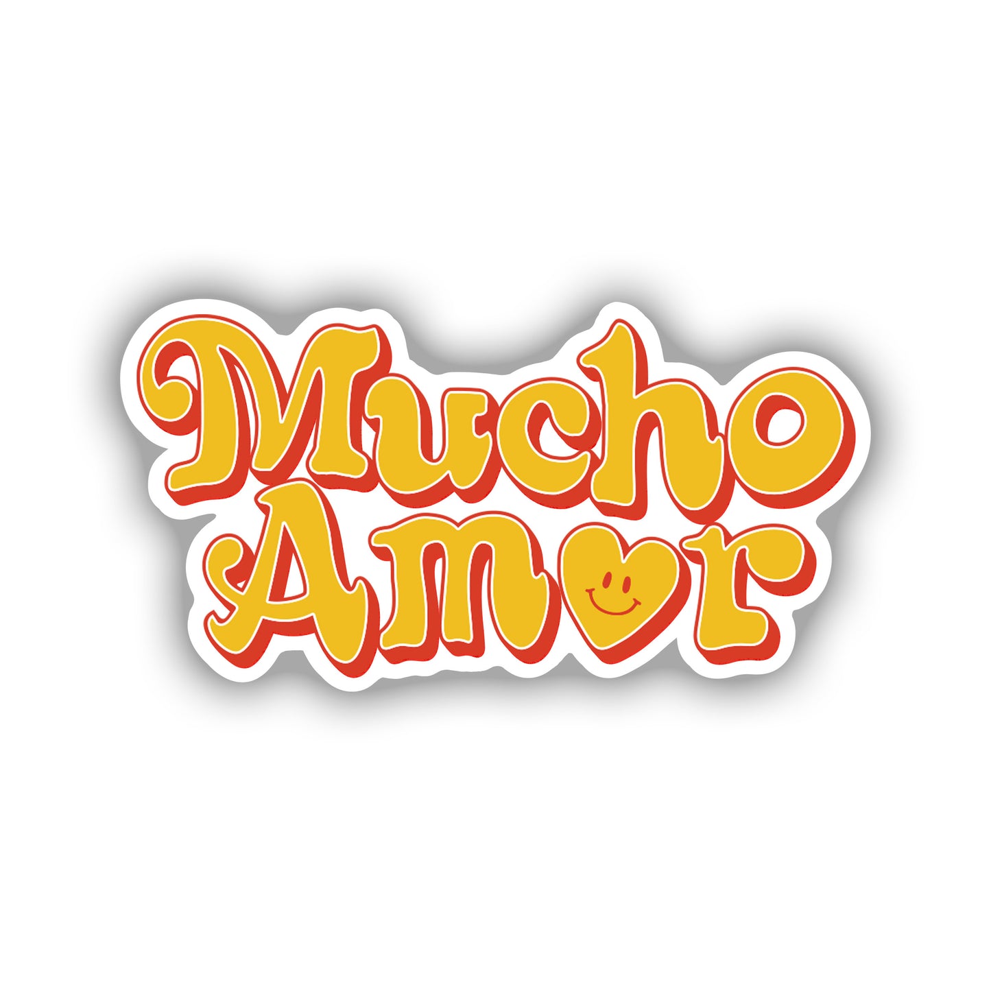 Mucho Amor Vinyl Sticker