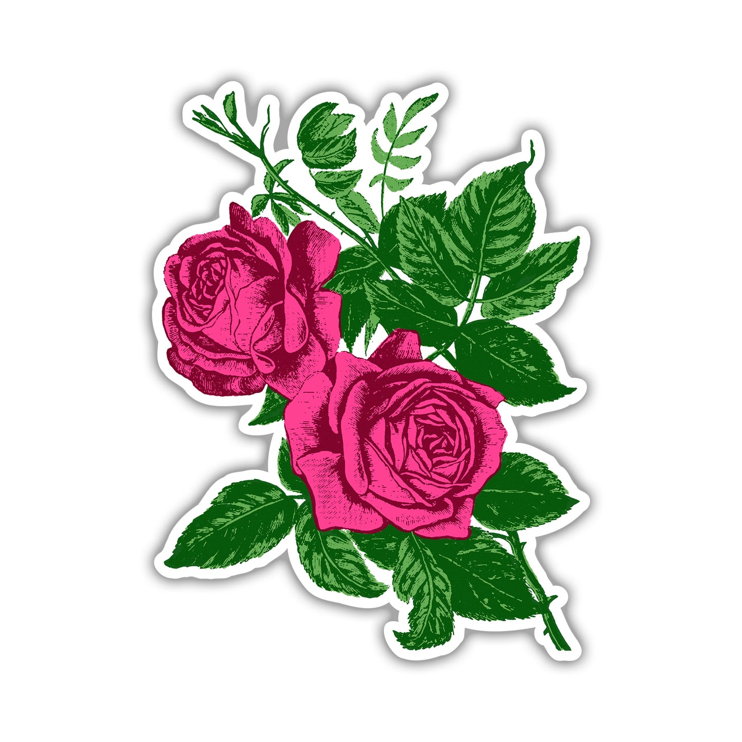 Rosas Vinyl Sticker