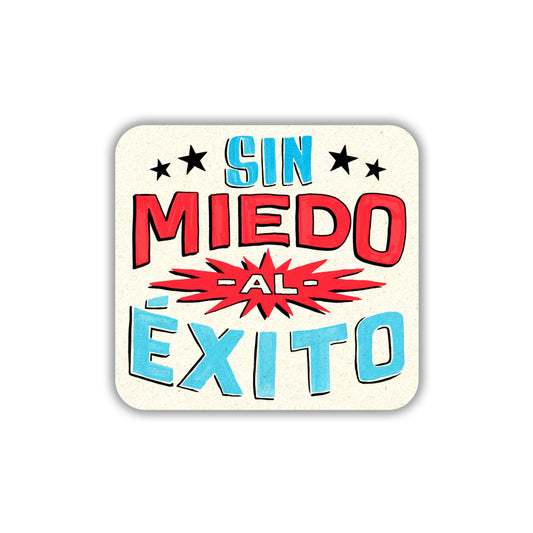 Sin Miedo Al Éxito Vinyl Sticker