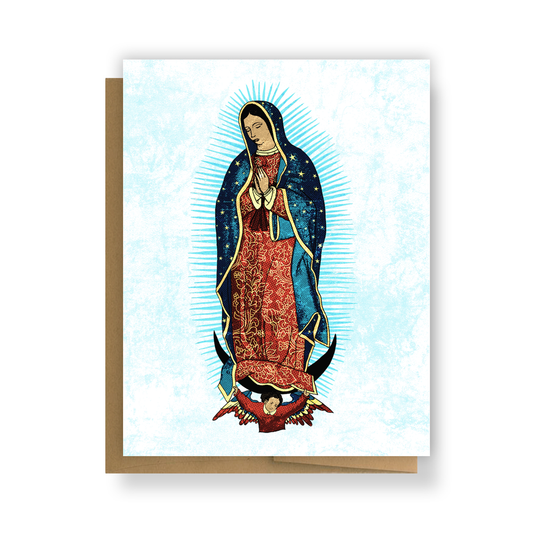 Virgen Greeting Card
